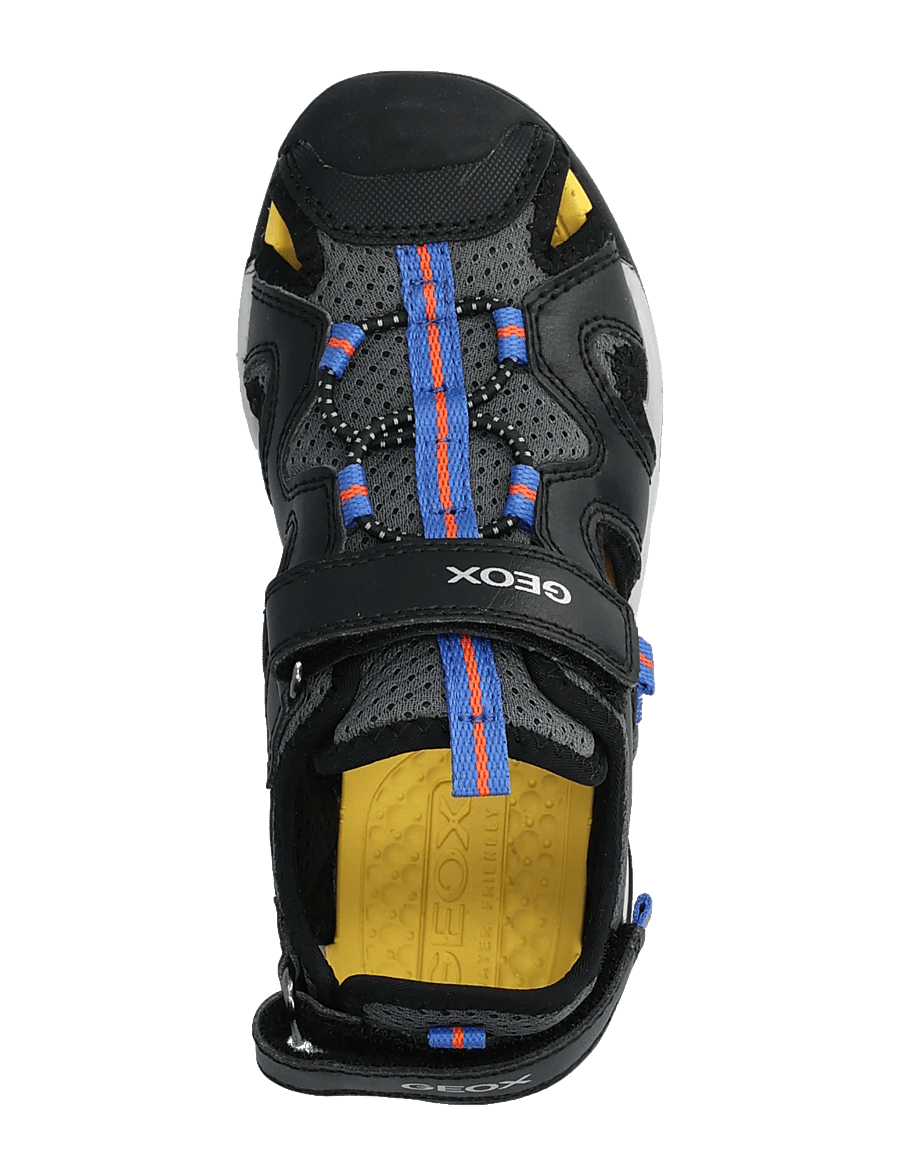 GEOX - J BOREALIS BOY C - sandalen - black/dk grey - 3