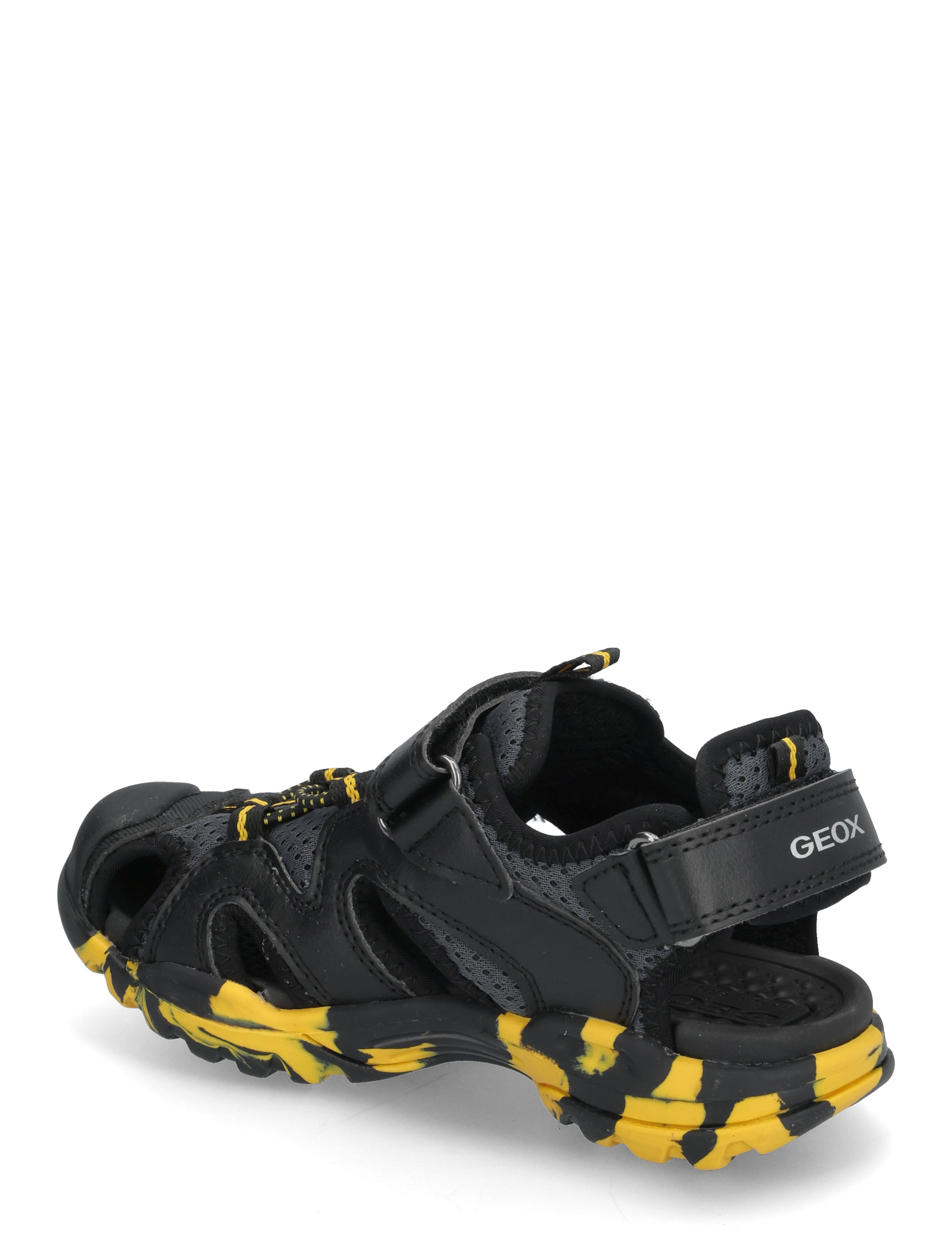 GEOX - J BOREALIS BOY C - gode sommertilbud - blk yellow - 2