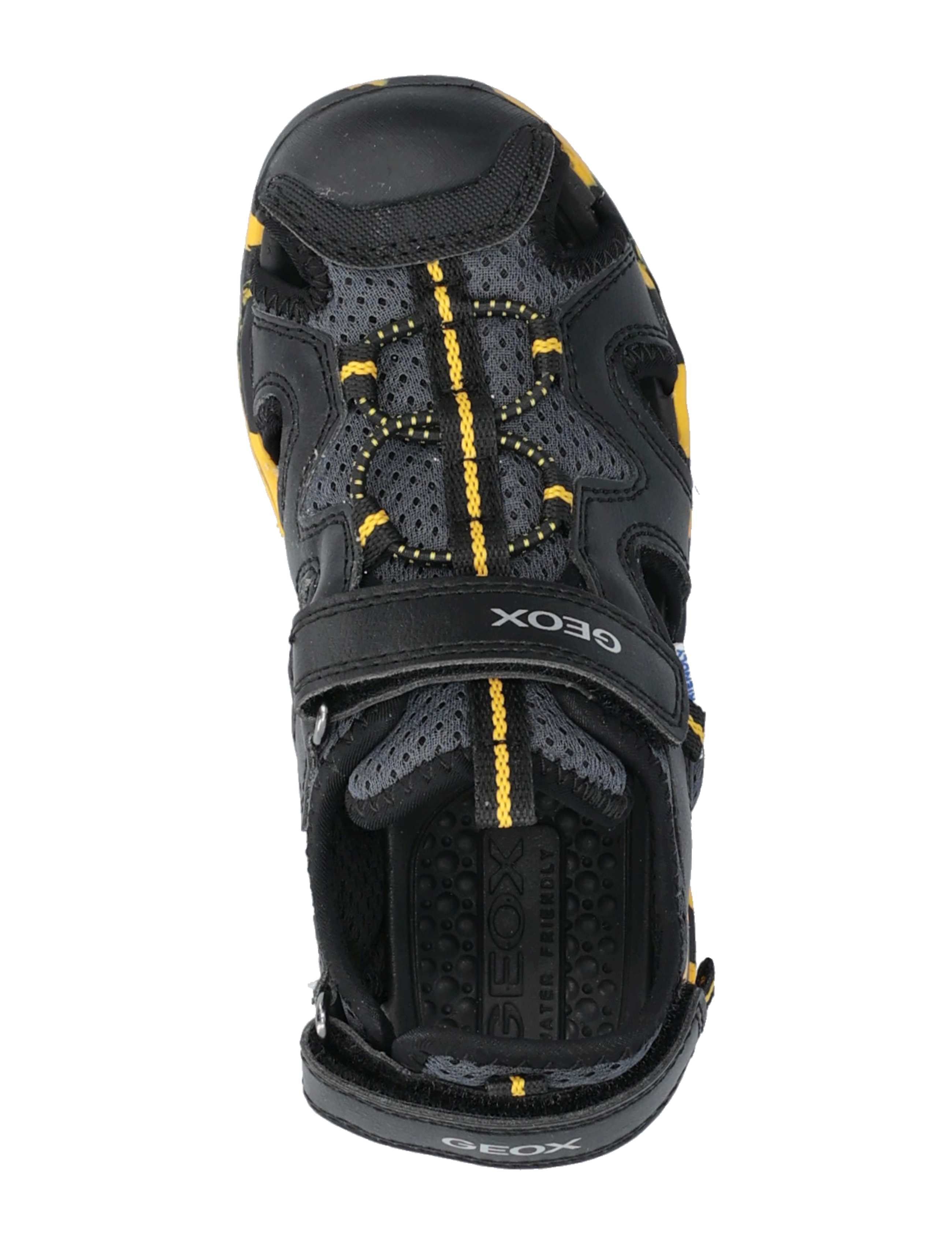 GEOX - J BOREALIS BOY C - gode sommertilbud - blk yellow - 3