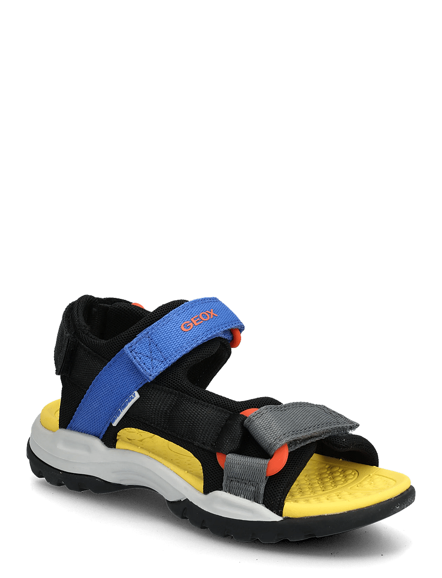GEOX - J BOREALIS BOY E - sandalen - black/royal - 0