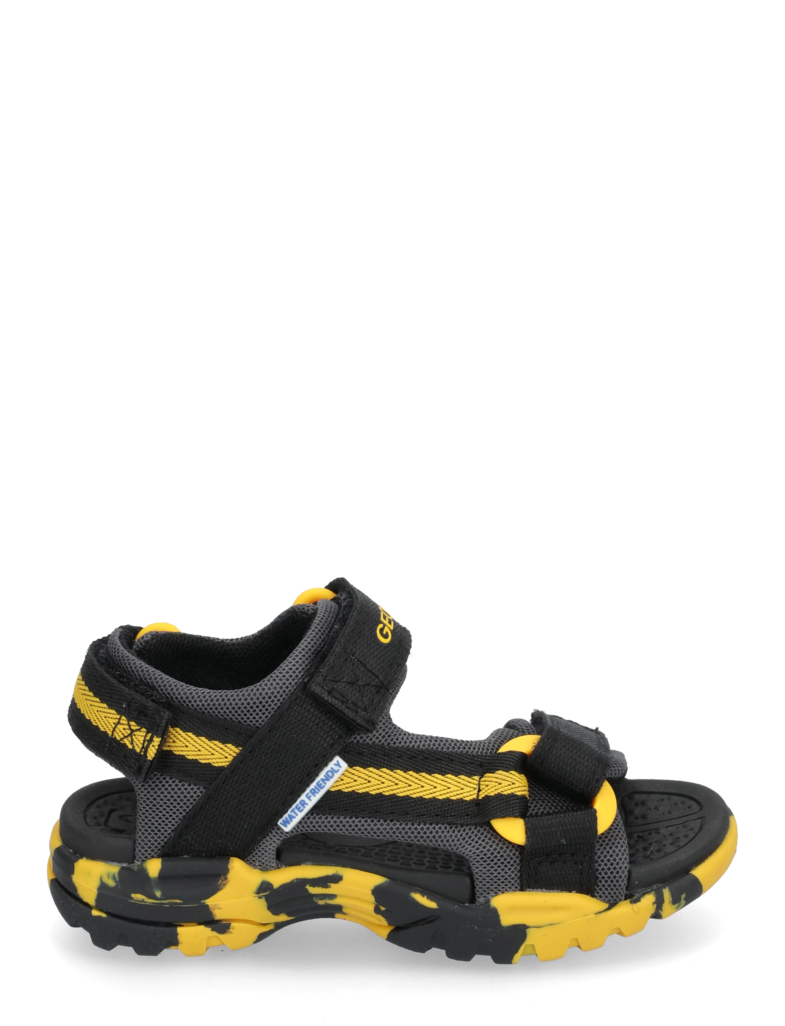 GEOX - J BOREALIS BOY E - summer savings - blk yellow - 1