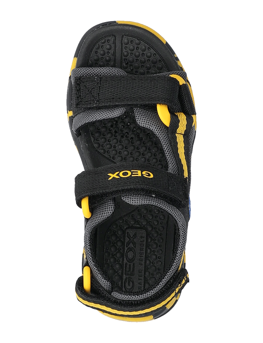 GEOX - J BOREALIS BOY E - sandalen - blk yellow - 3