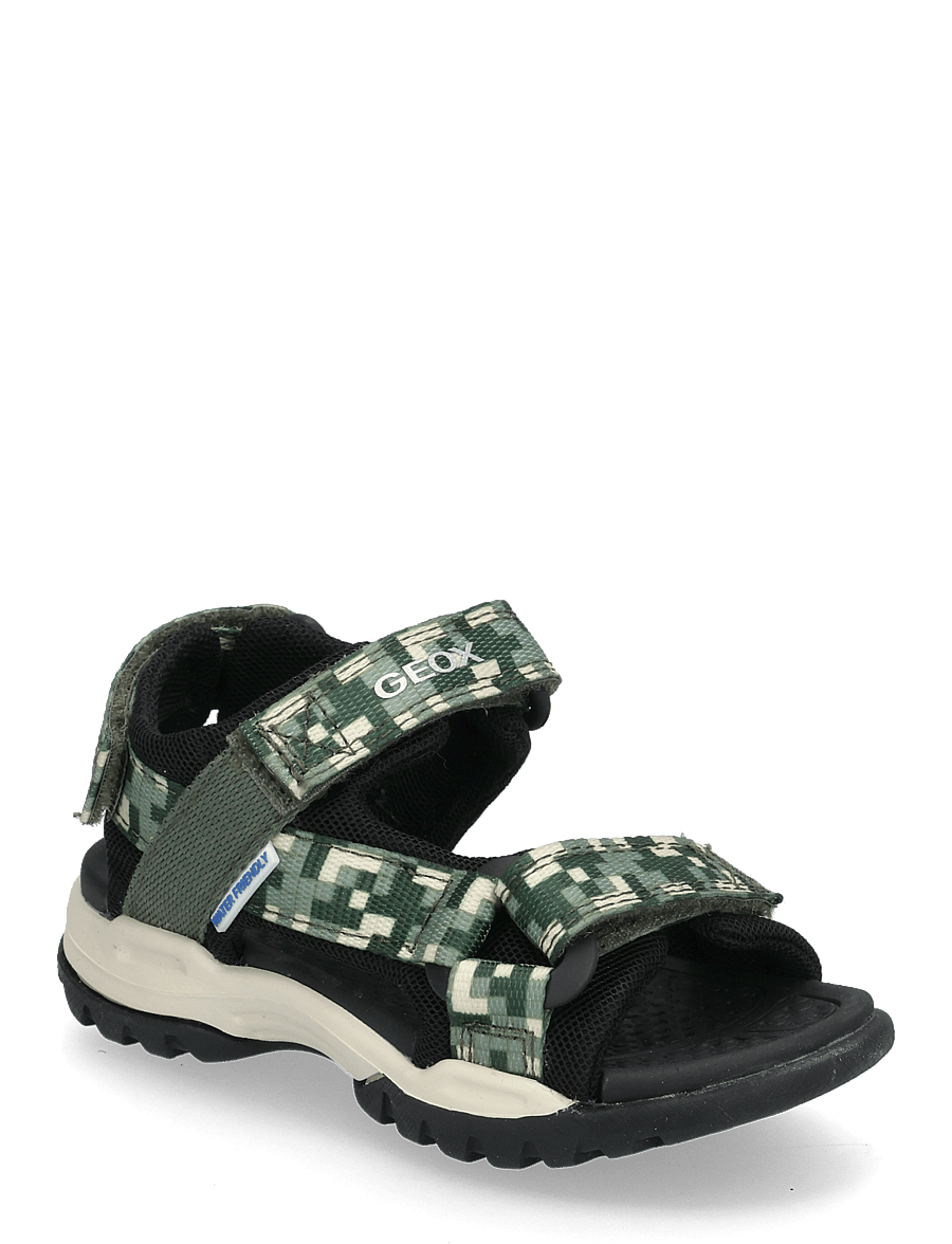 GEOX - J BOREALIS BOY E - sandalen - green/blk - 0