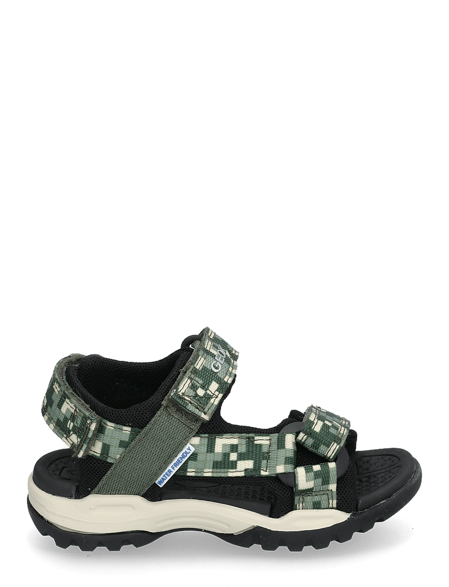 GEOX - J BOREALIS BOY E - sandalen - green/blk - 1