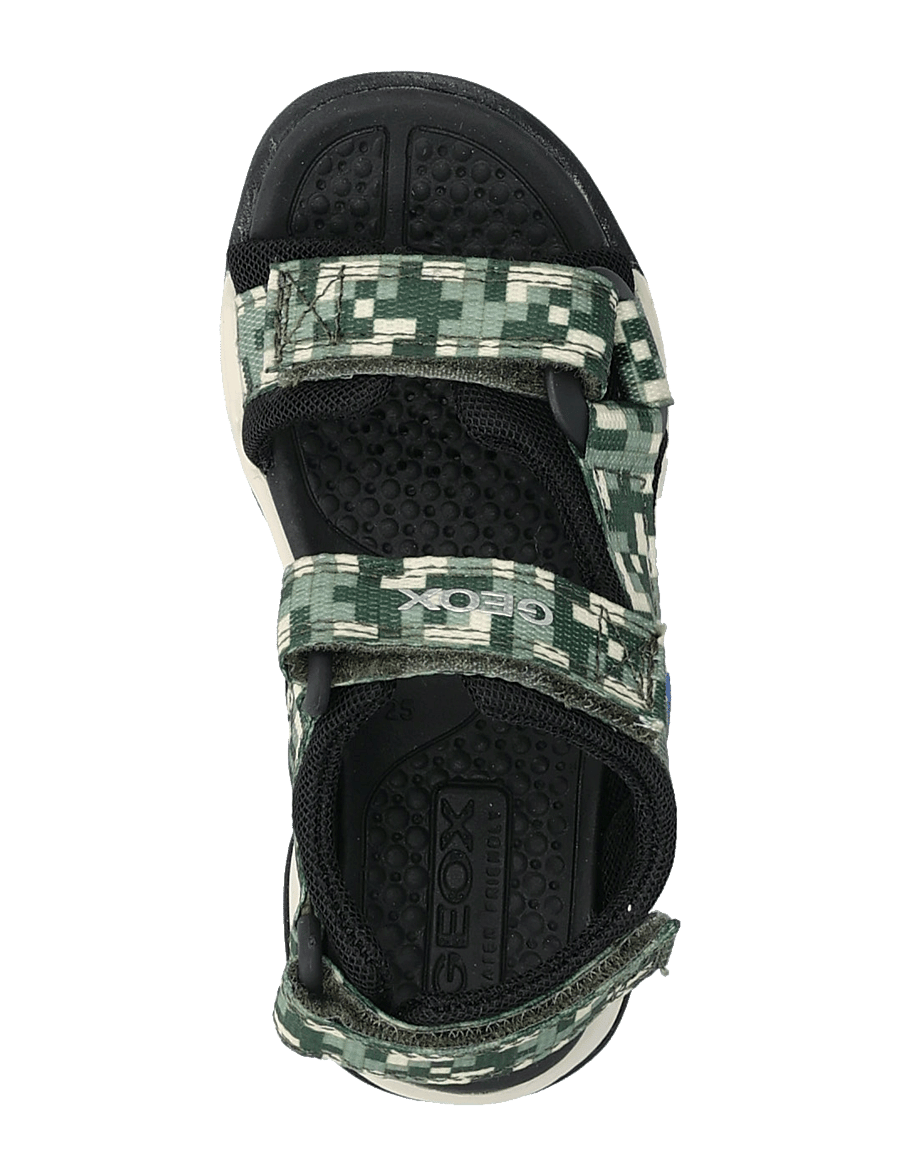 GEOX - J BOREALIS BOY E - sandalen - green/blk - 3