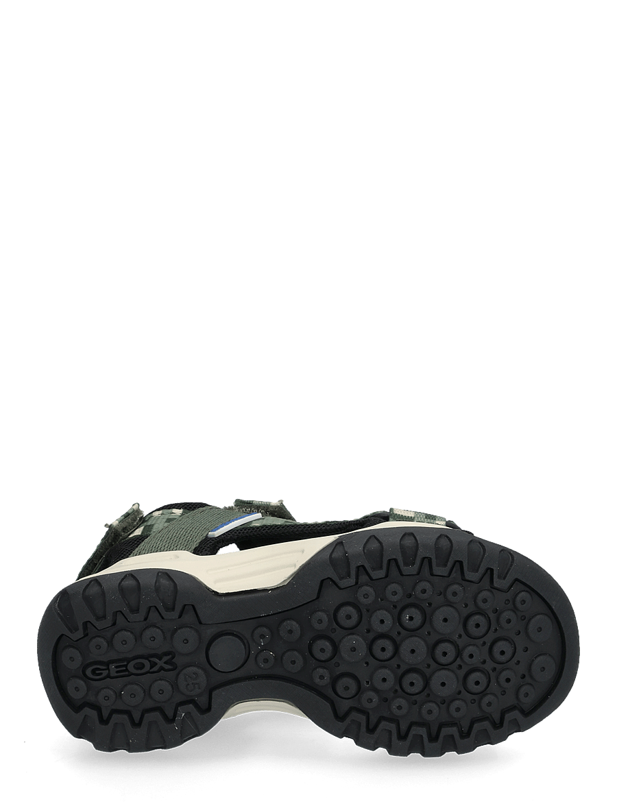 GEOX - J BOREALIS BOY E - sandalen - green/blk - 4