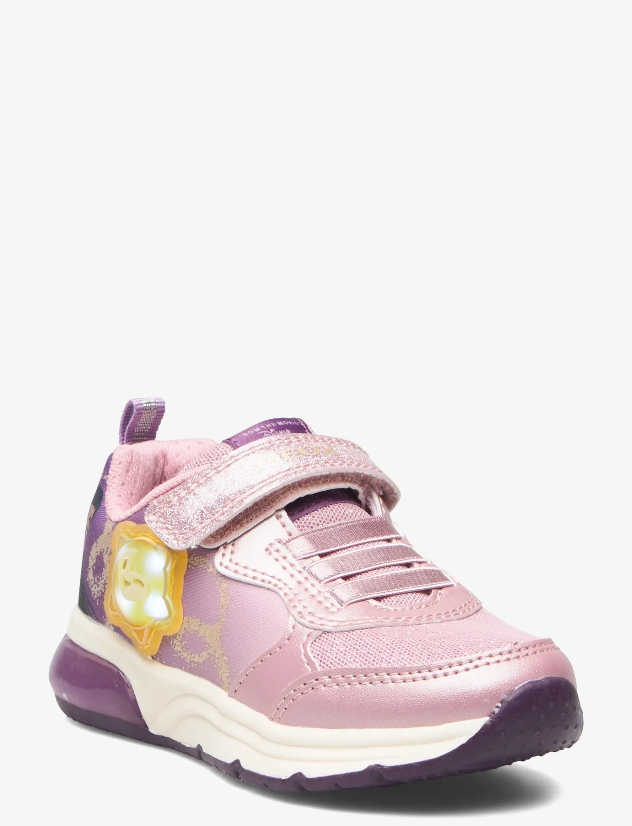 GEOX - J SPACECLUB GIRL A - sneakers met knipperlichtjes - pnk/violet - 0