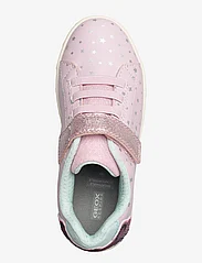 GEOX - J SKYLIN GIRL C - blinking sneakers - pink/ltblu - 3