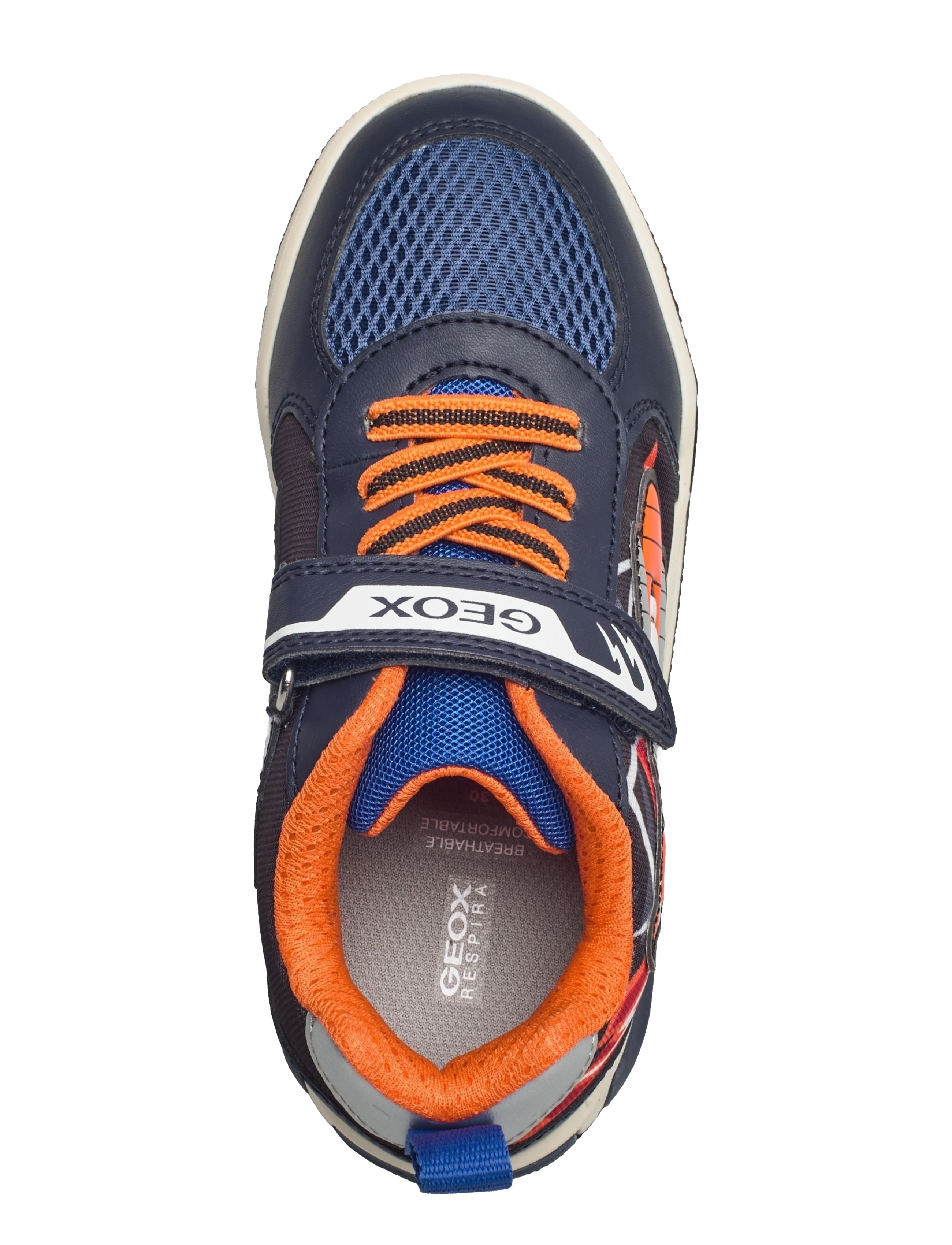 GEOX - J INEK BOY B - navy/orang - 3