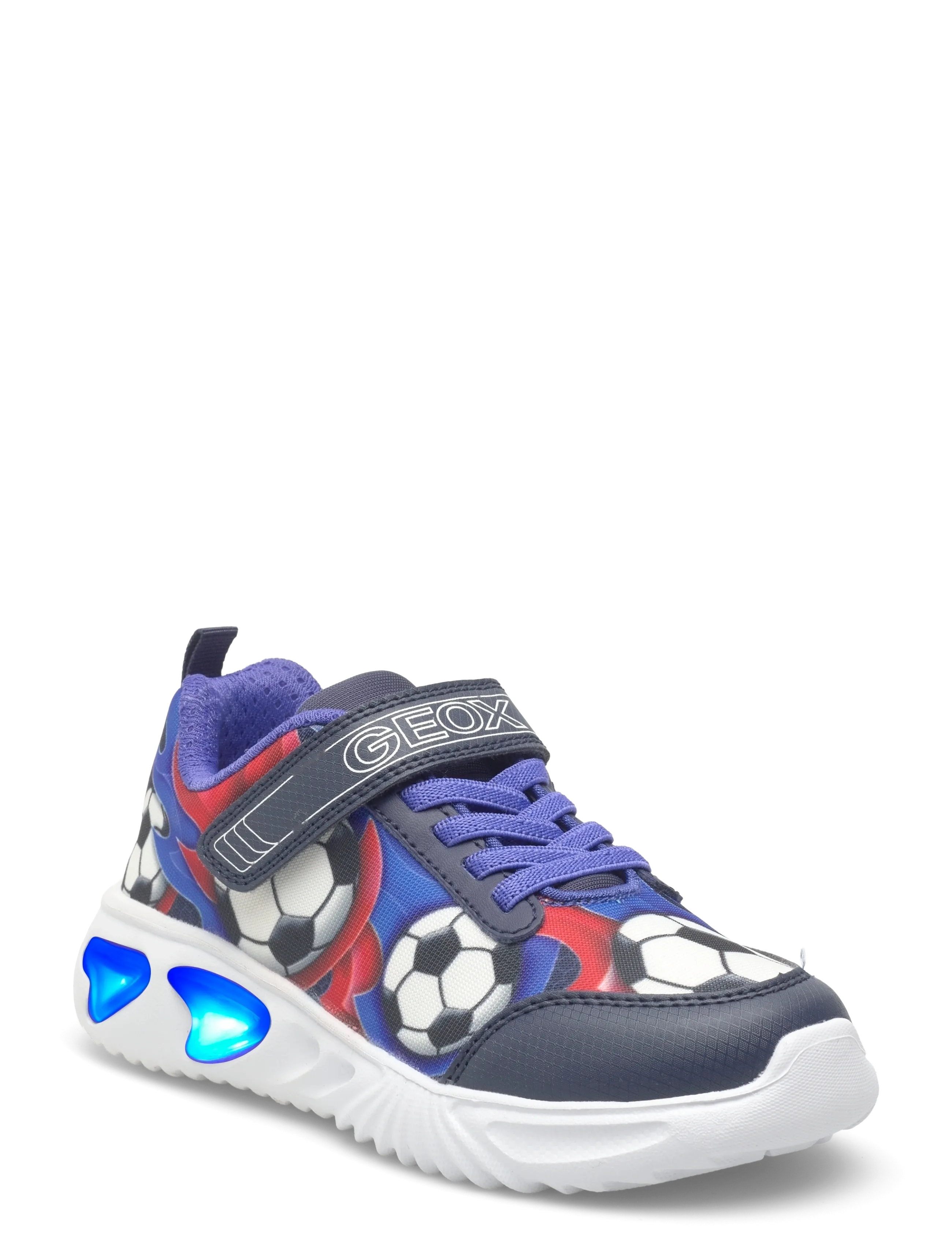 GEOX J ASSISTER BOY B - Sneakers - NAVY/ROYAL / multi