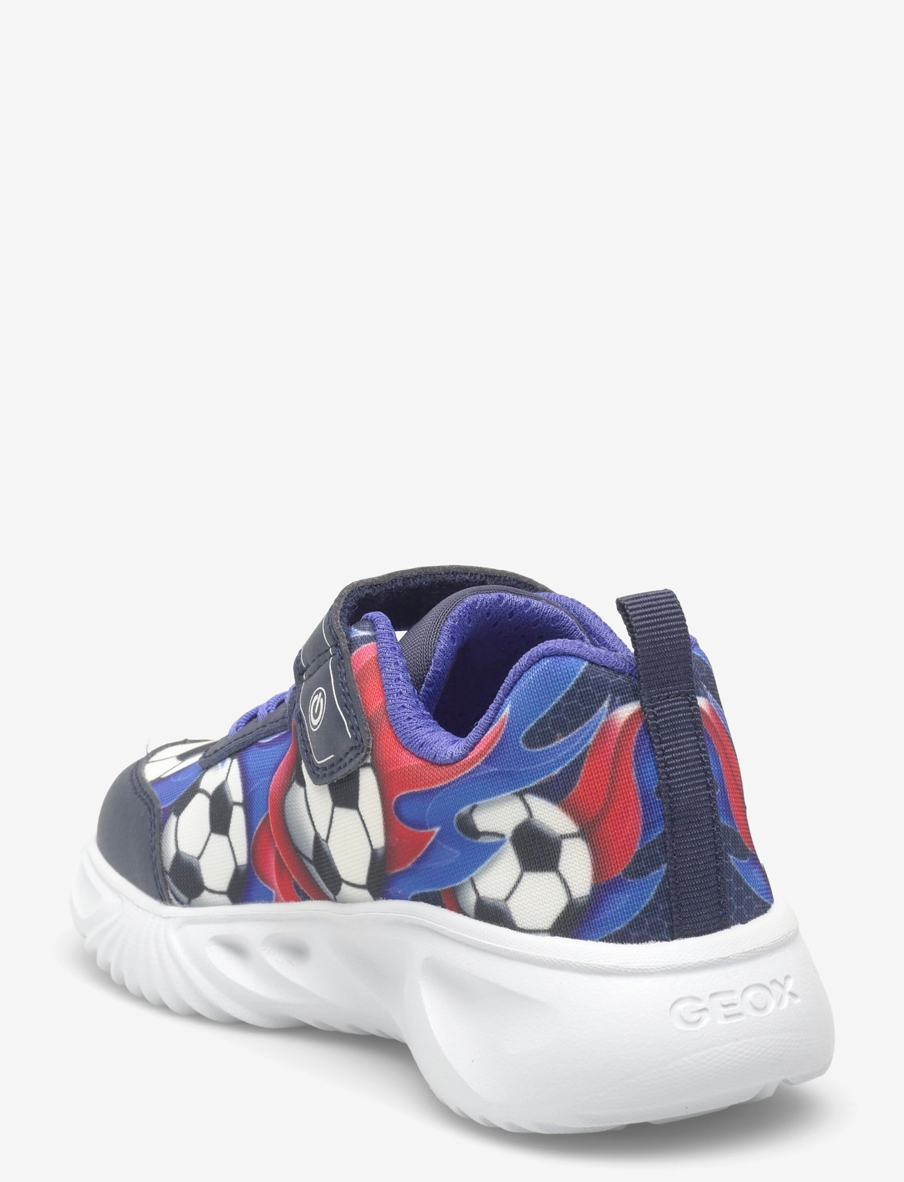 GEOX - J ASSISTER BOY B - ar zemu augšdaļu - navy/royal - 2