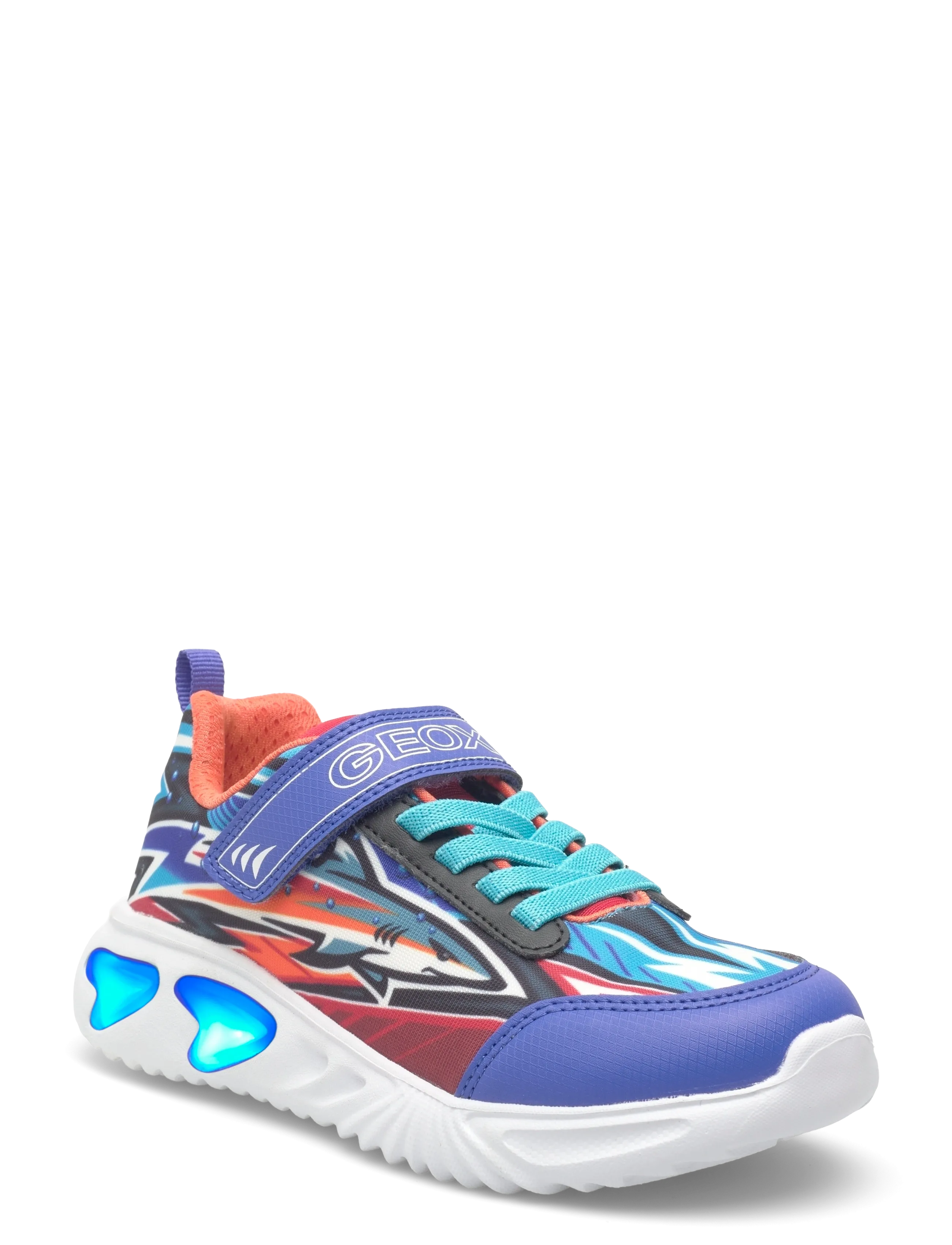 GEOX J ASSISTER BOY B - Geox - ROYAL/ORANGE / multi