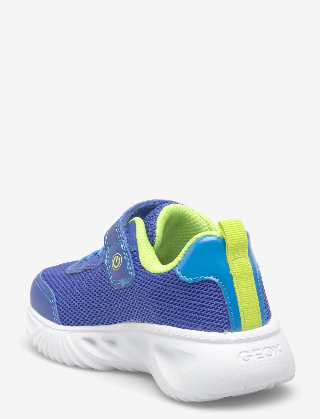 GEOX - J ASSISTER BOY C - matalavartiset tennarit - royal/lime - 2