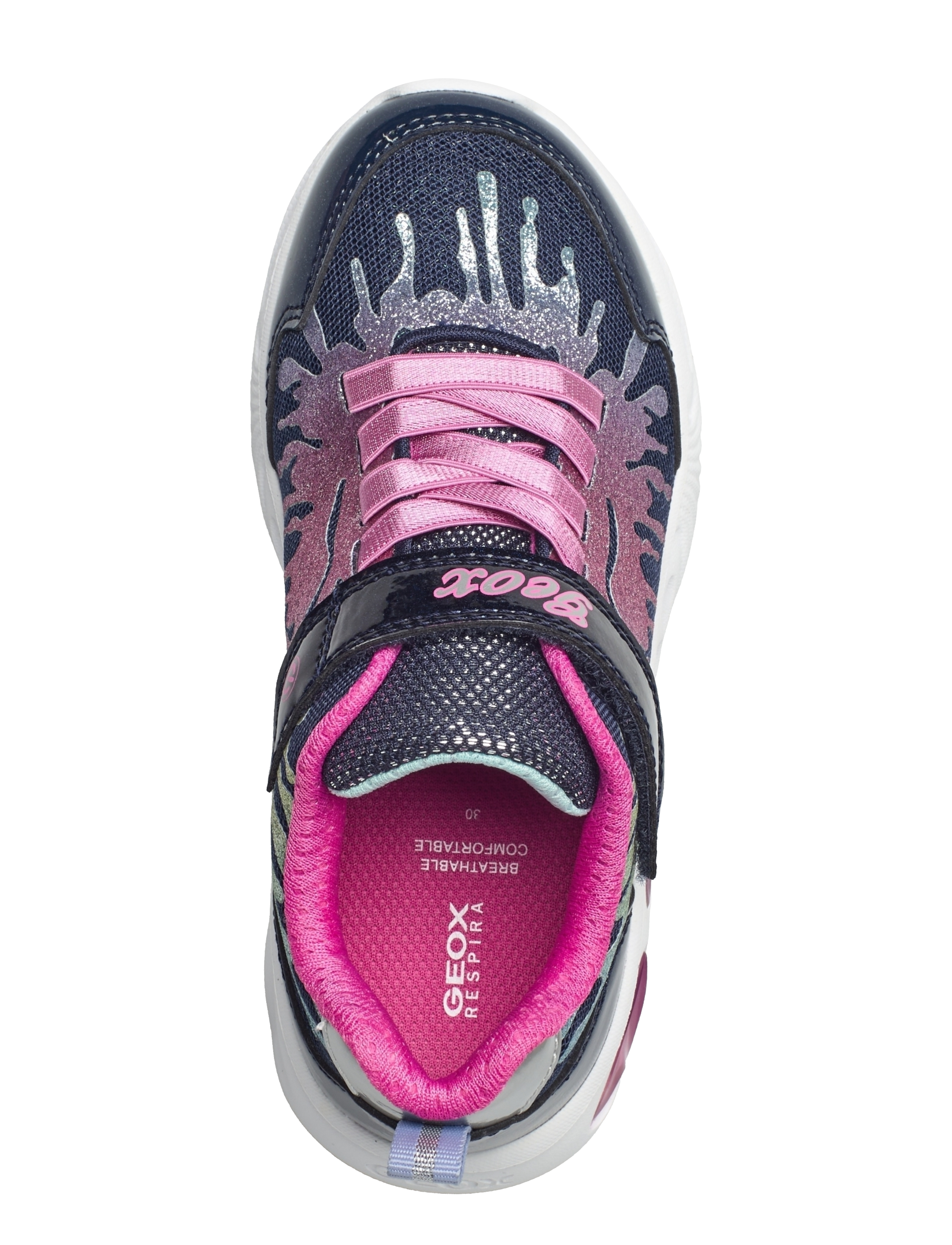 GEOX - J ASSISTER GIRL C - blue mltcl - 3