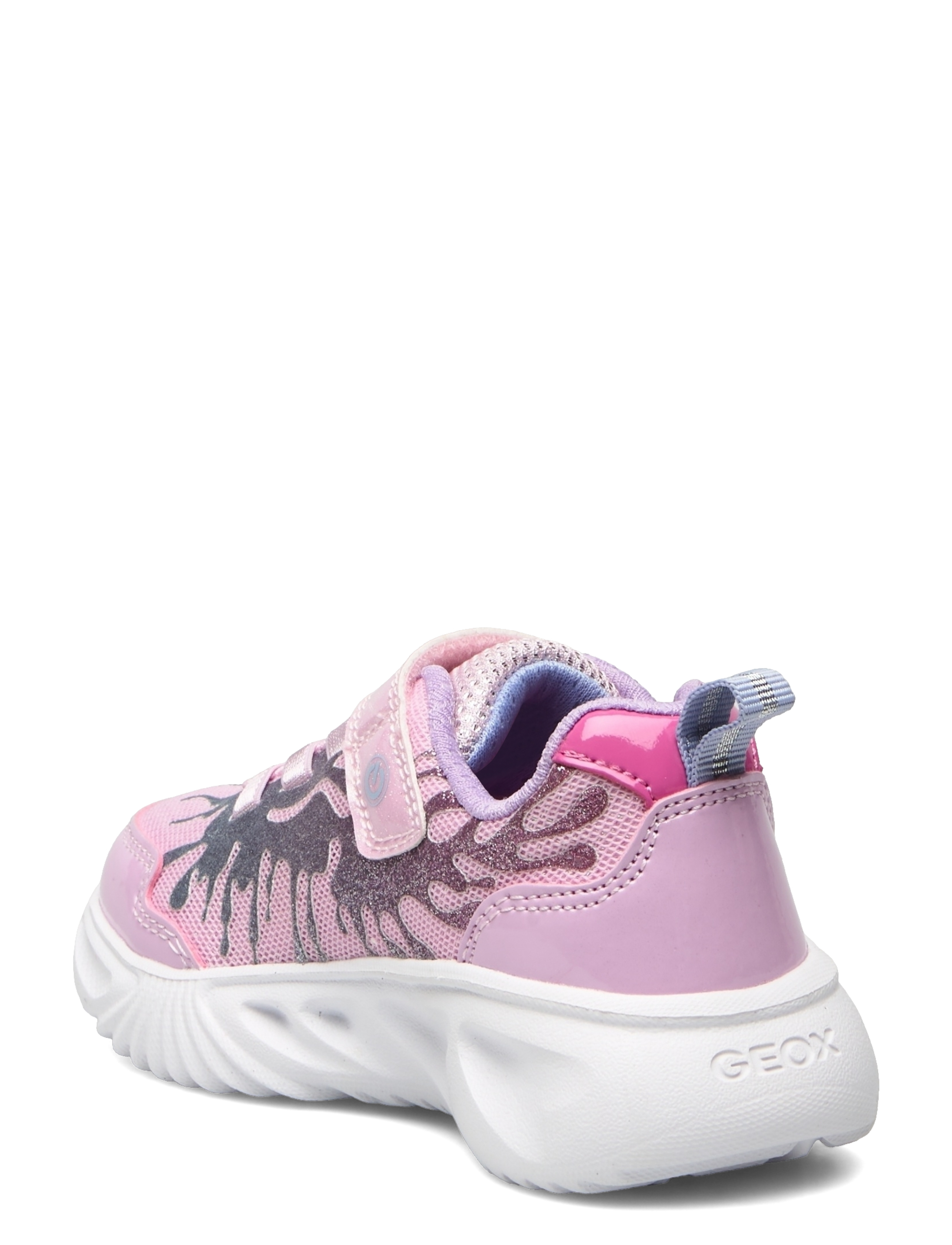 GEOX - J ASSISTER GIRL C - pink/ltblu - 2