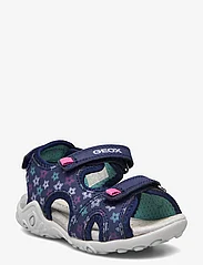 GEOX - J SANDAL WHINBERRY G - sommarfynd - navy/pink - 0
