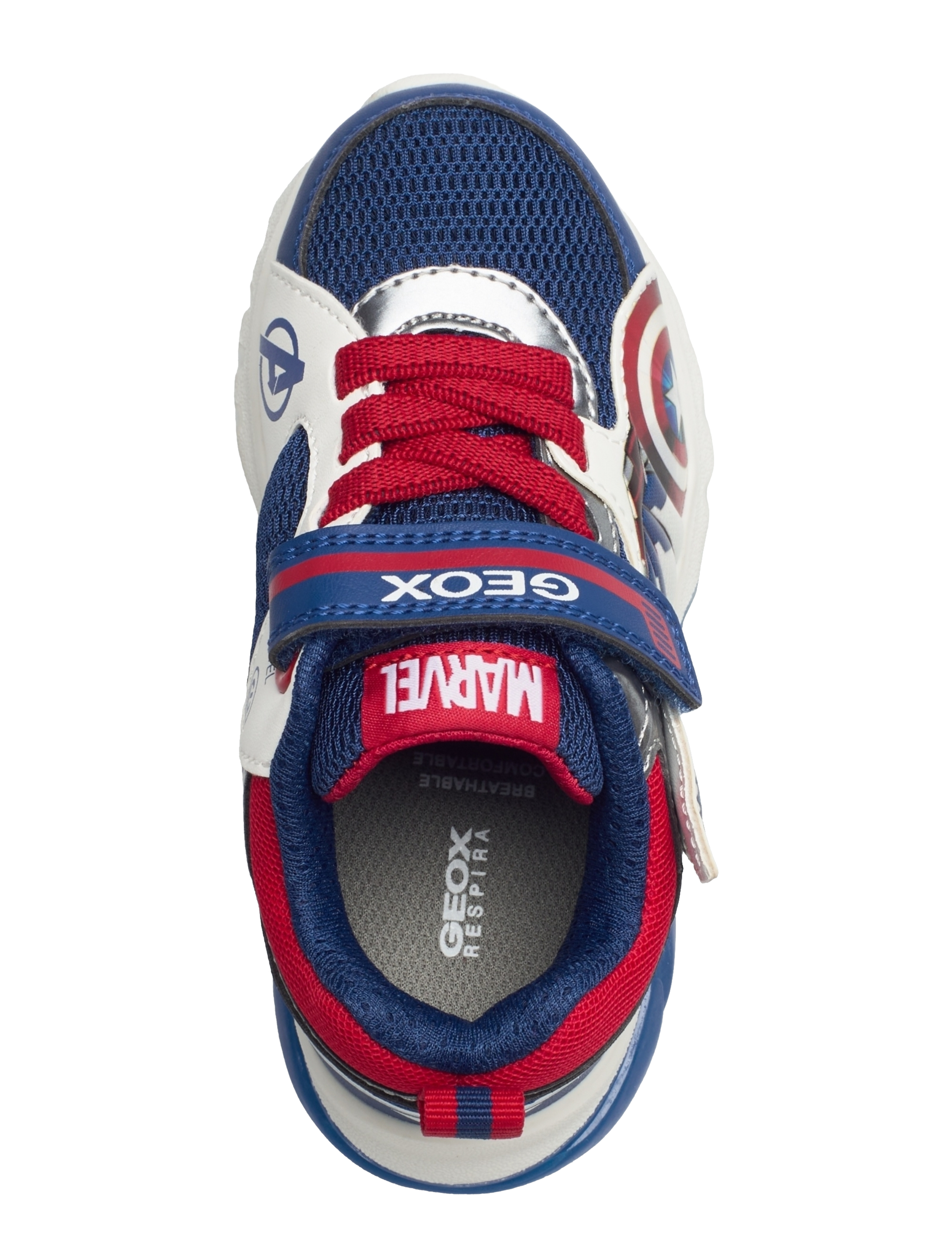GEOX - J CIBERDRON BOY B - blue/red - 3
