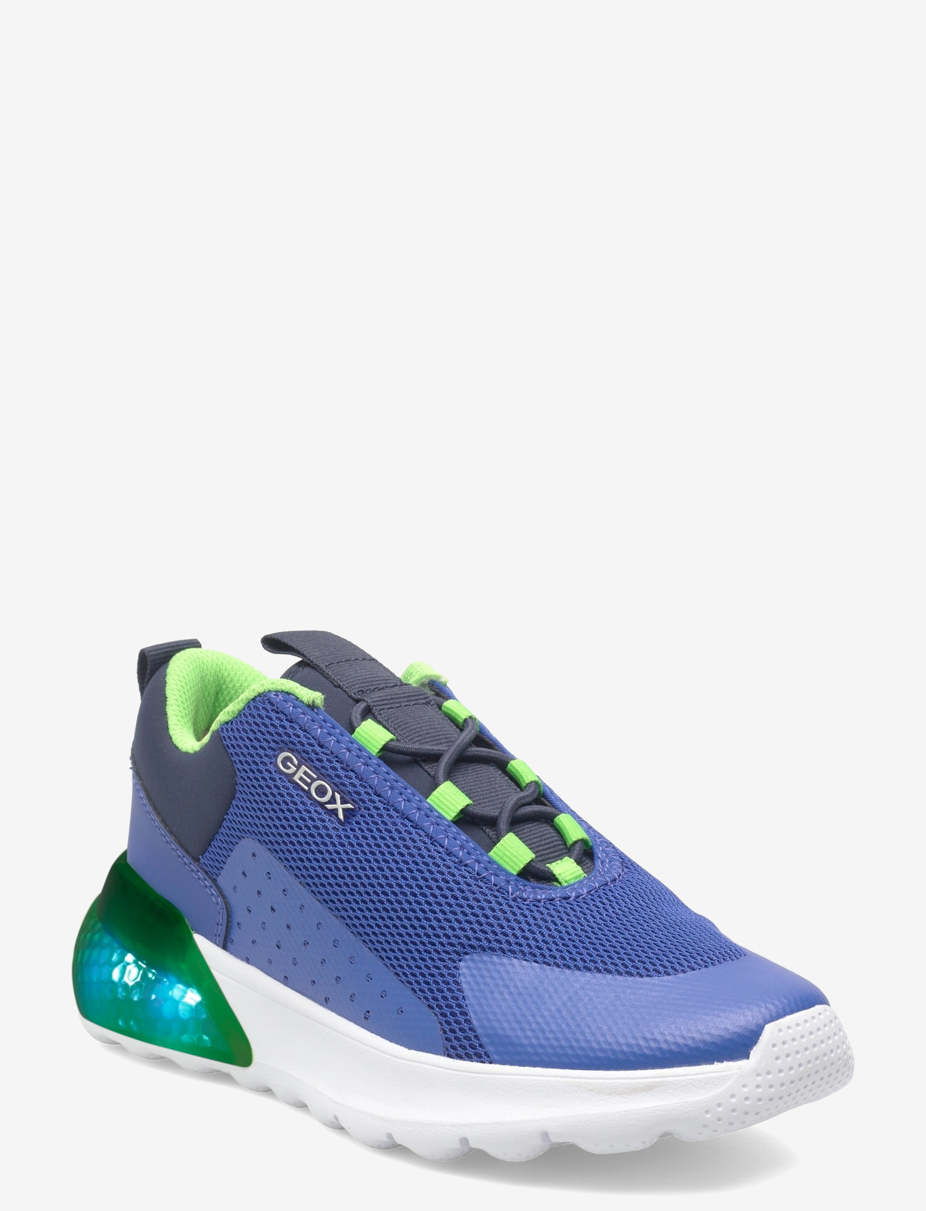 GEOX - J ACTIVART ILLUMINUS - laufschuhe - royal/green - 0