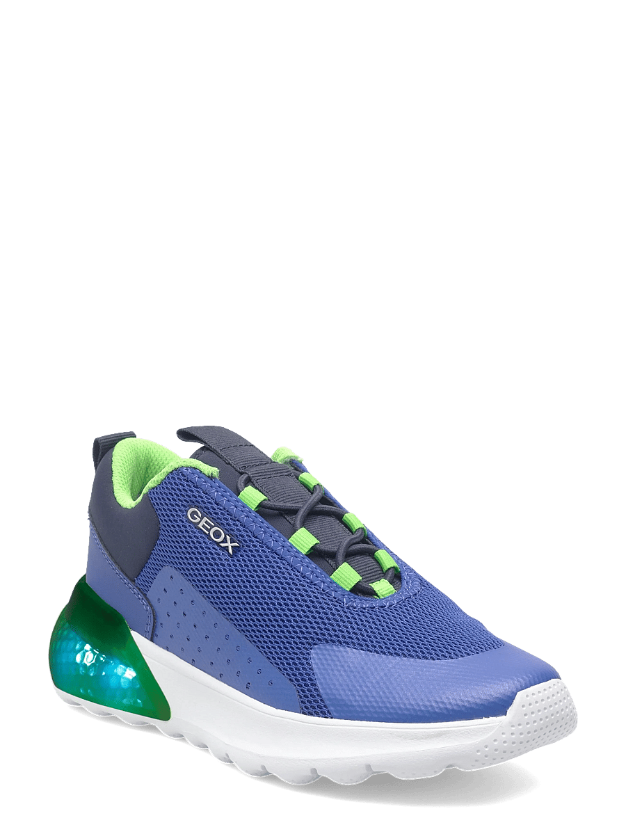 GEOX - J ACTIVART ILLUMINUS - laufschuhe - royal/green - 0