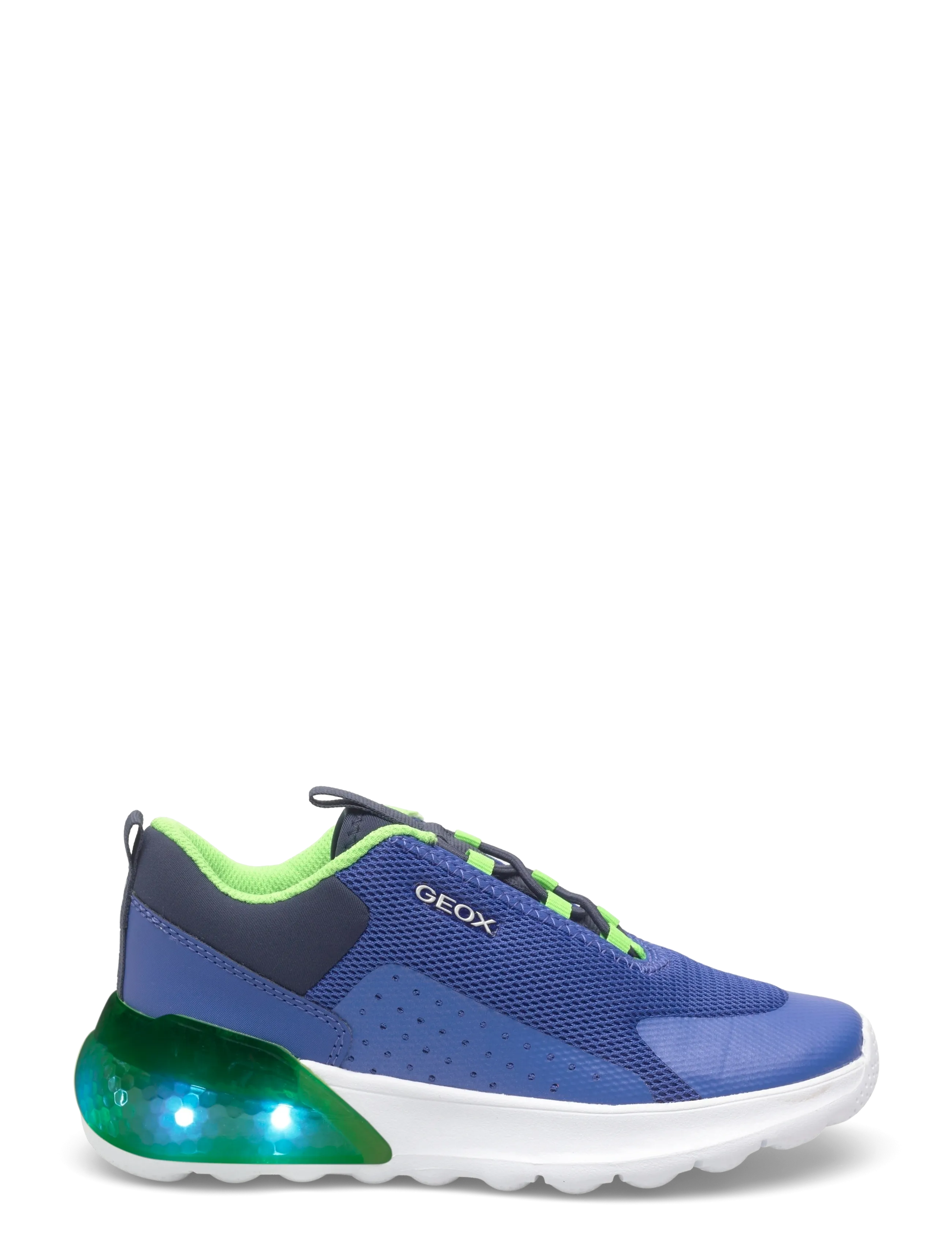 GEOX - J ACTIVART ILLUMINUS - jooksujalatsid - royal/green - 1
