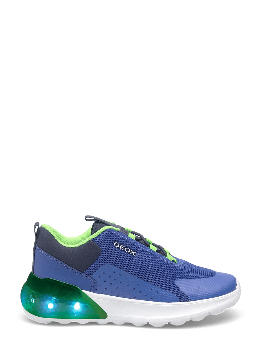 GEOX - J ACTIVART ILLUMINUS - laufschuhe - royal/green - 1