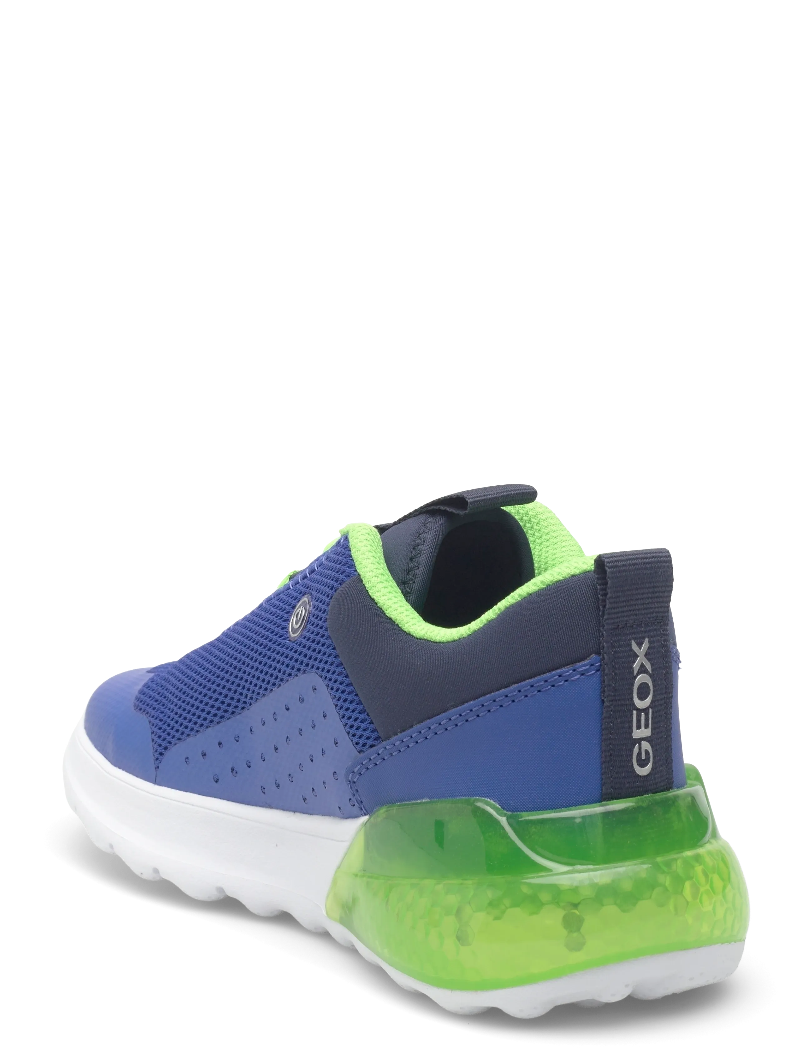 GEOX - J ACTIVART ILLUMINUS - jooksujalatsid - royal/green - 2