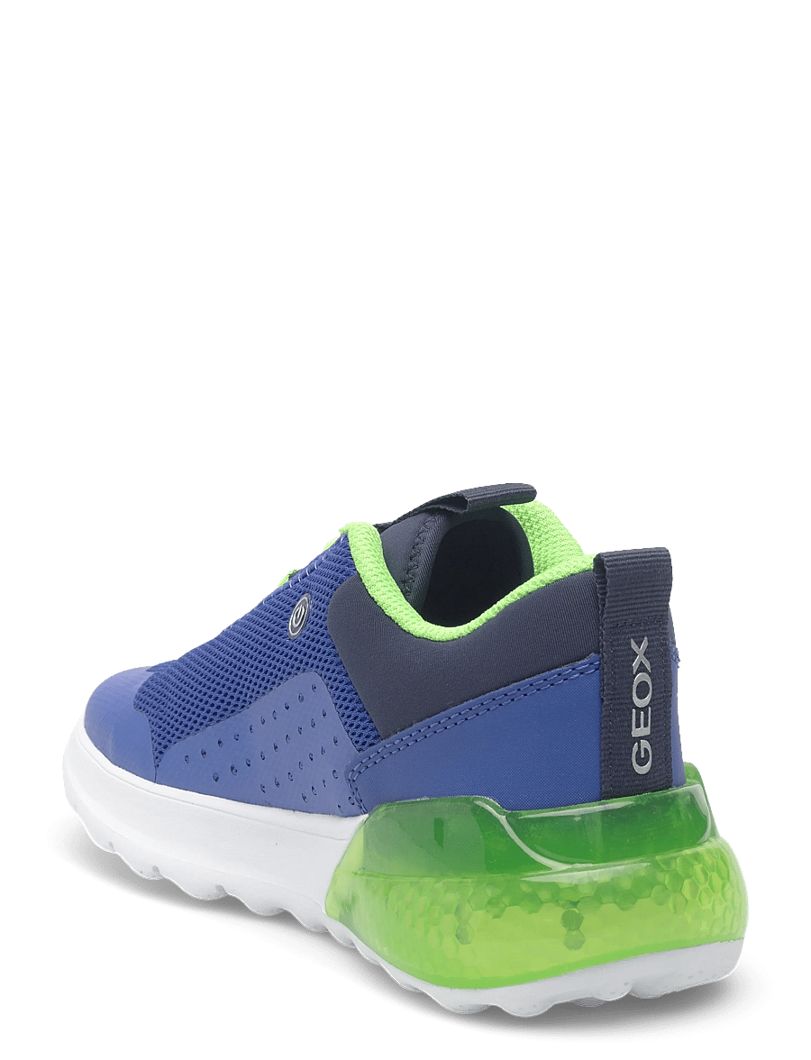 GEOX - J ACTIVART ILLUMINUS - laufschuhe - royal/green - 2