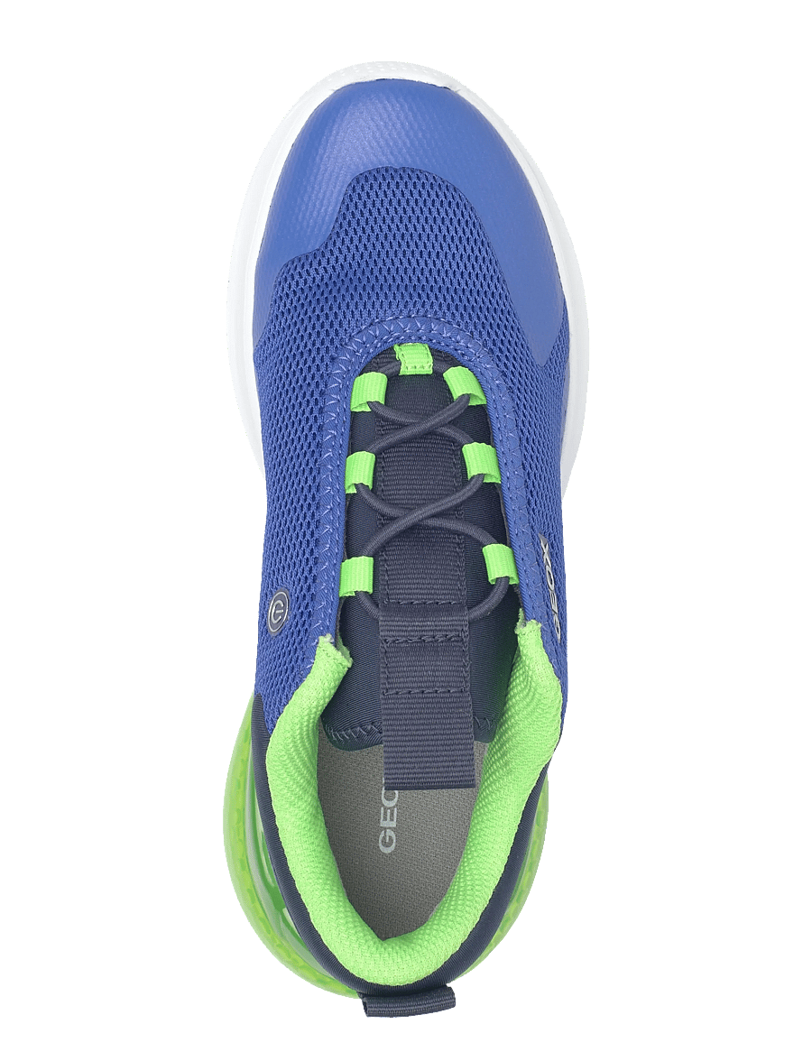 GEOX - J ACTIVART ILLUMINUS - laufschuhe - royal/green - 3