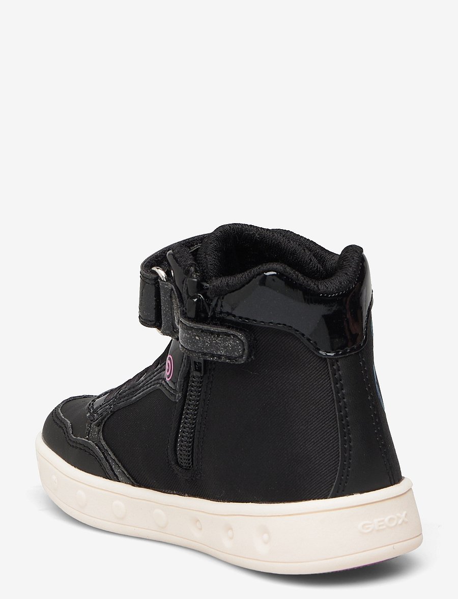 GEOX - J SKYLIN GIRL E - blinkende turnschuhe - black - 2