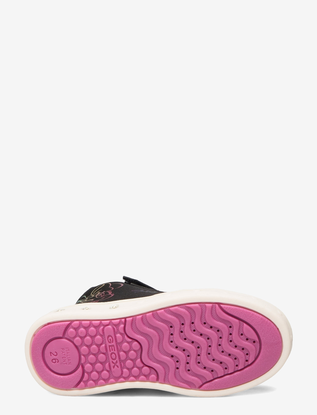 GEOX - J SKYLIN GIRL E - blinkande sneakers - black - 4