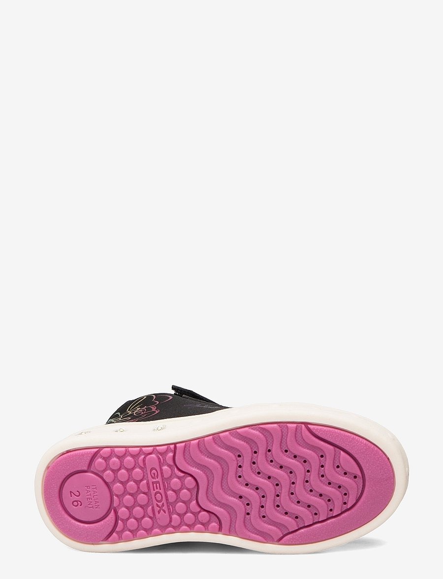 GEOX - J SKYLIN GIRL E - blinkende turnschuhe - black - 4
