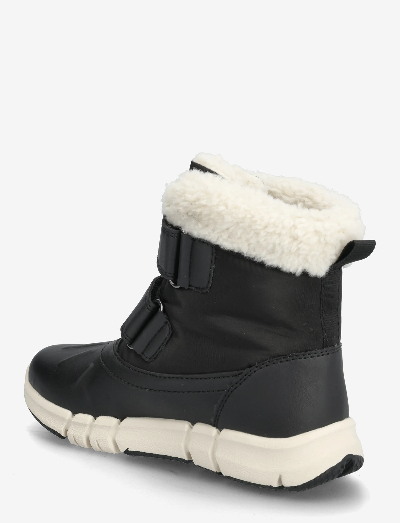 GEOX - J FLEXYPER GIRL B AB - vinterstøvler - blk oxford - 2