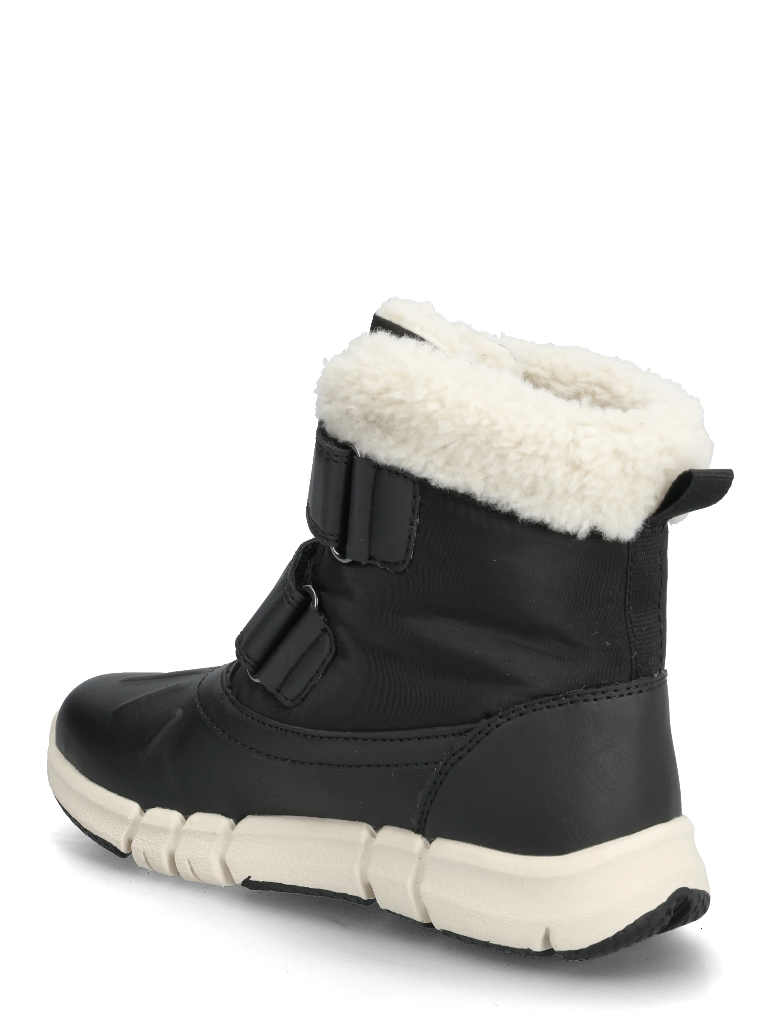 GEOX - J FLEXYPER GIRL B AB - Žieminiai batai - blk oxford - 2