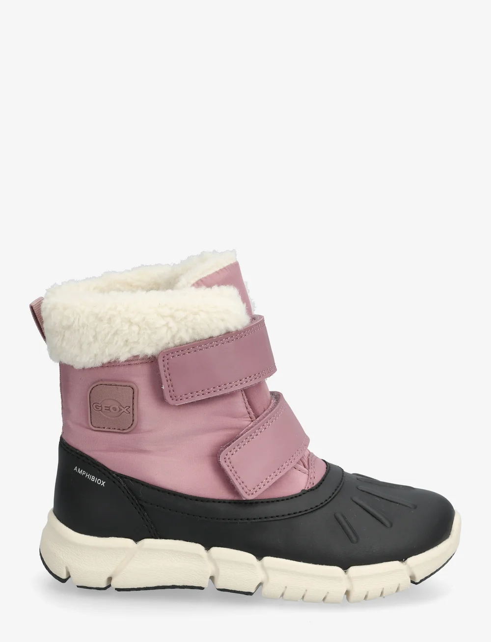 GEOX - J FLEXYPER GIRL B AB - talvesaapad - pink/black - 1