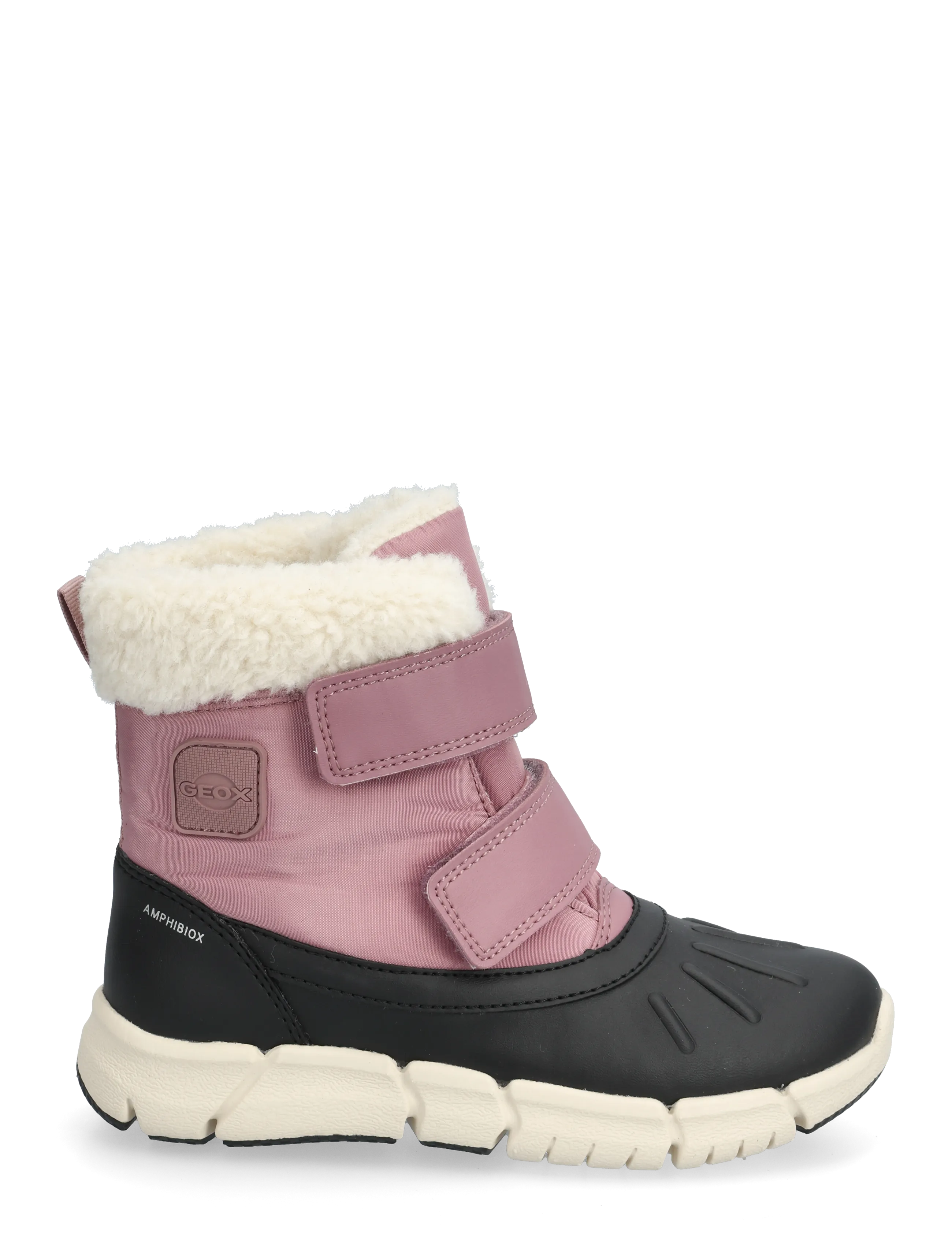 GEOX - J FLEXYPER GIRL B AB - vinterstövlar - pink/black - 1