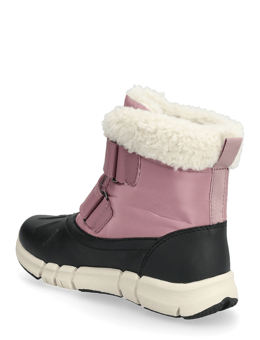 GEOX - J FLEXYPER GIRL B AB - vinterstövlar - pink/black - 2