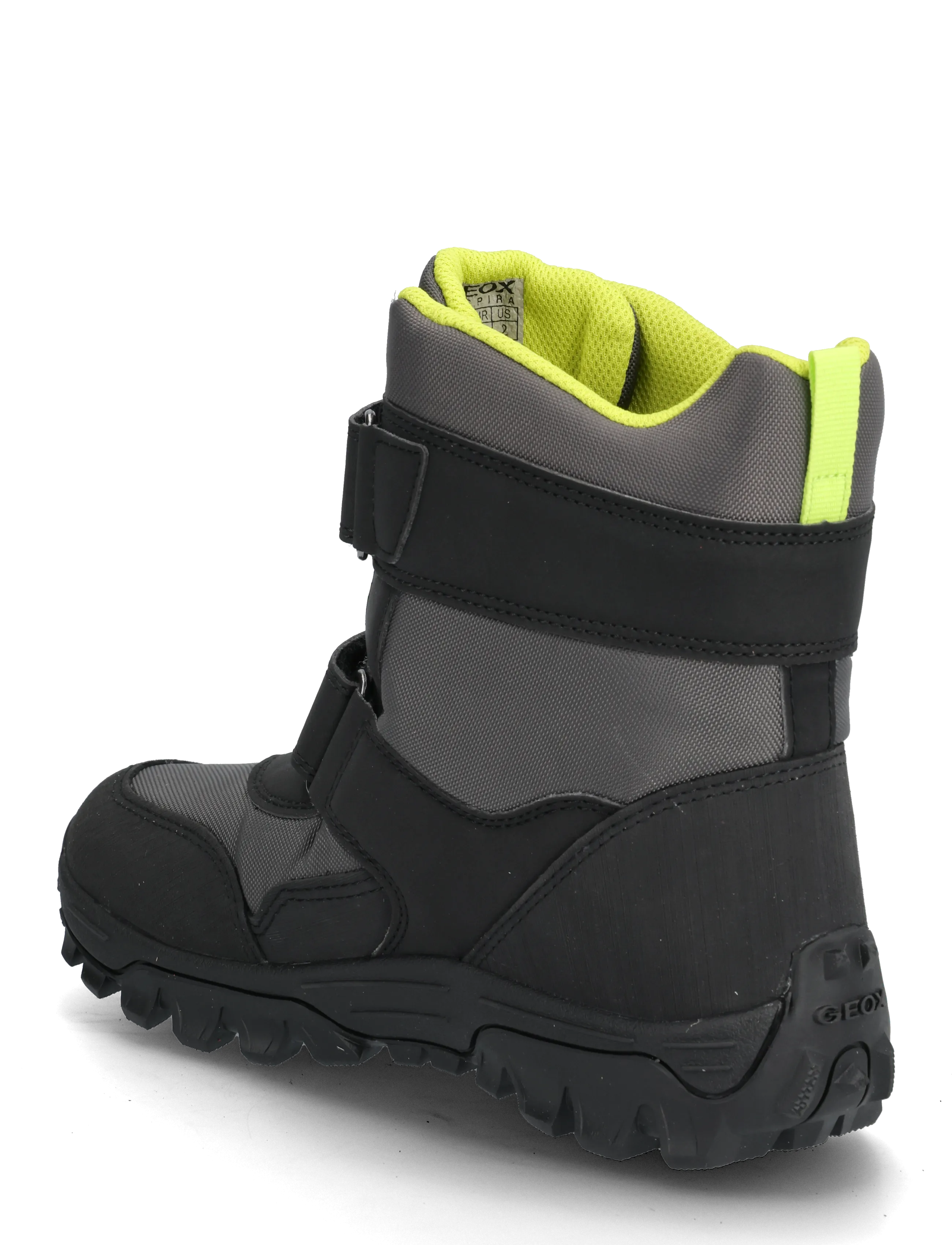 GEOX - J HIMALAYA BOY B ABX - winter boots - dark grey/lime - 2