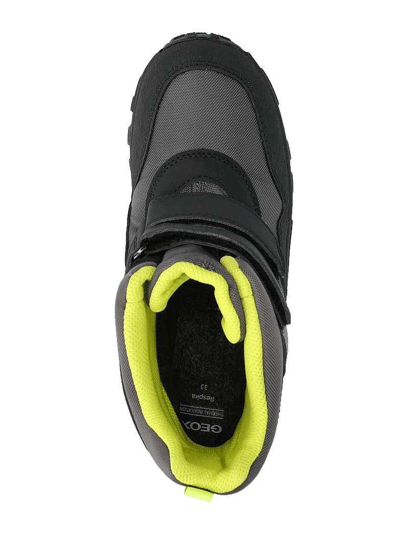 GEOX - J HIMALAYA BOY B ABX - vinterstövlar - dark grey/lime - 3