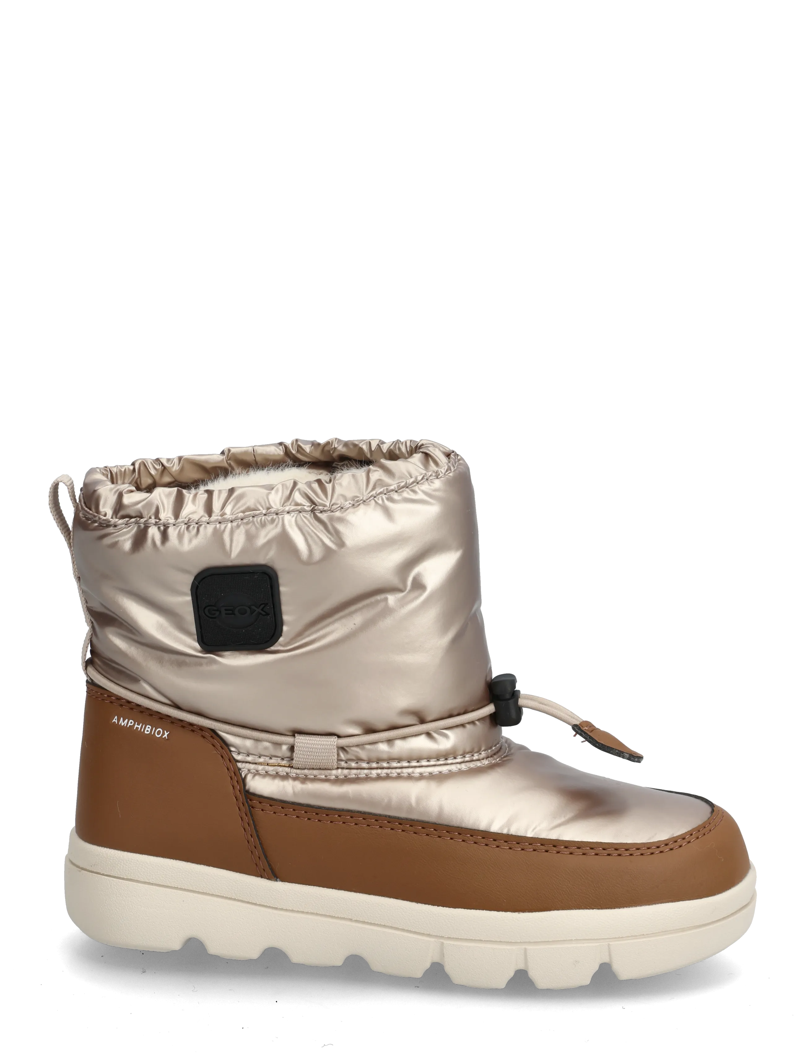 GEOX - J WILLABOOM GIRL B A - vinterstøvler - beige/brow - 1