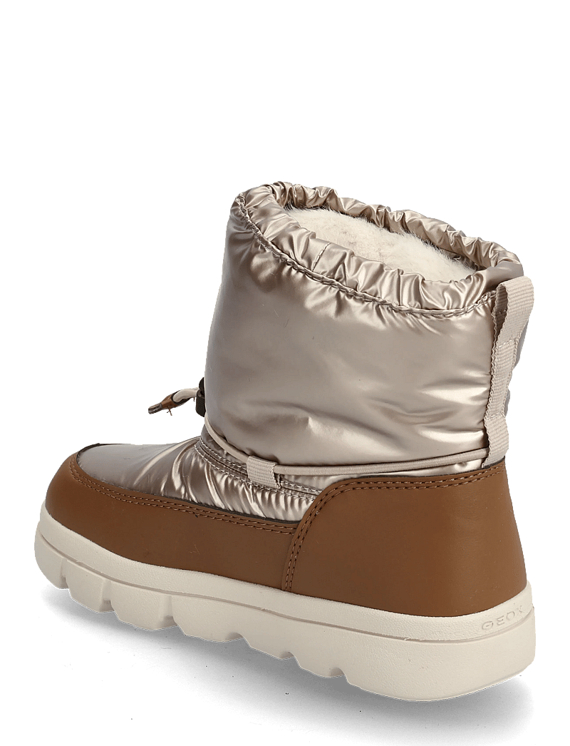 GEOX - J WILLABOOM GIRL B A - winter boots - beige/brow - 2