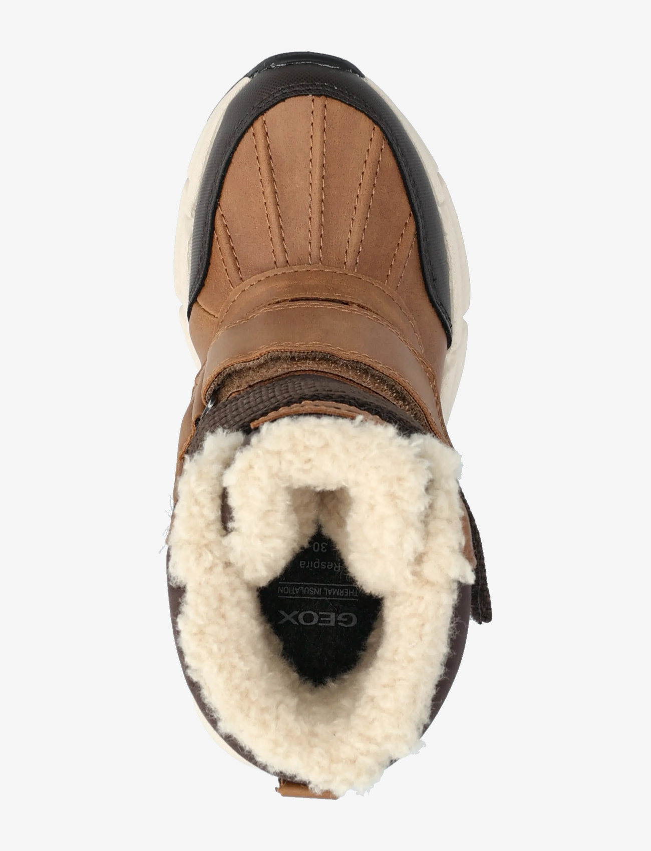 GEOX - J FLEXYPER PLUS BOY - fall shoes - dark brown - 3