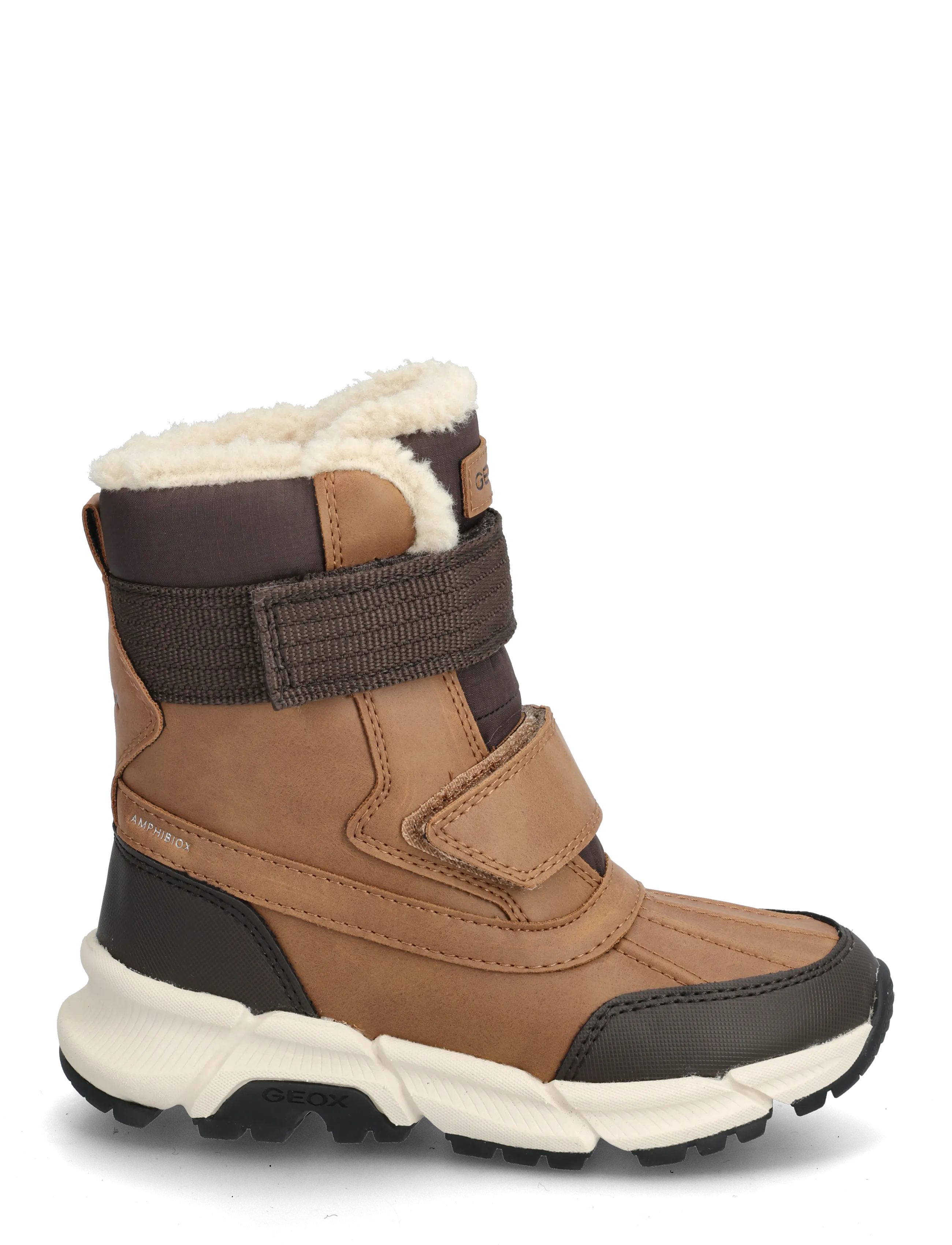 GEOX - J FLEXYPER PLUS BOY - herbstersparnisse - tobacco/coffee - 1