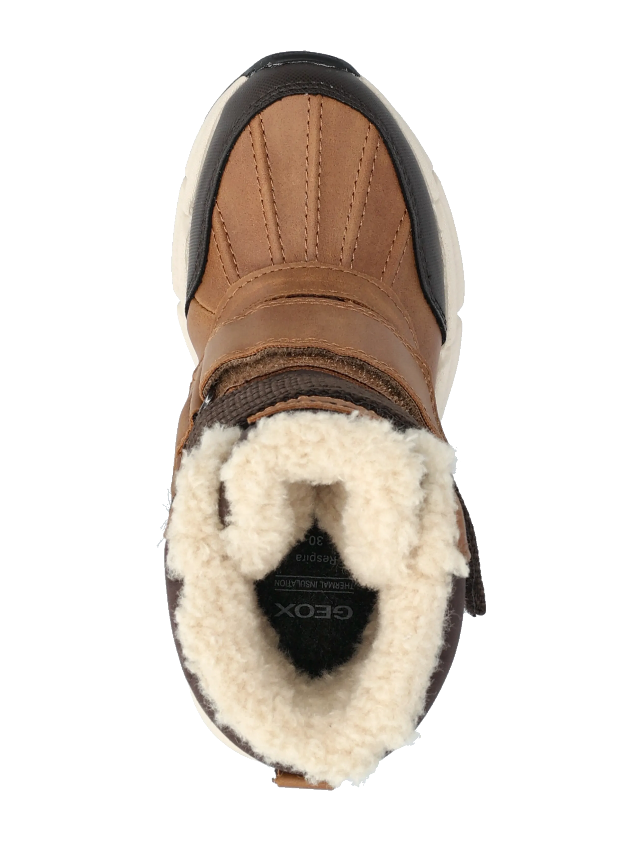 GEOX - J FLEXYPER PLUS BOY - herbstersparnisse - tobacco/coffee - 3