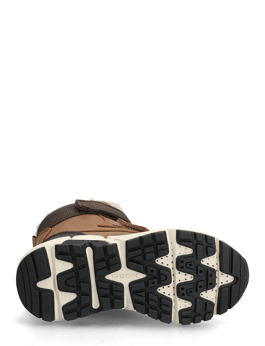 GEOX - J FLEXYPER PLUS BOY - rudens santaupos - tobacco/coffee - 4