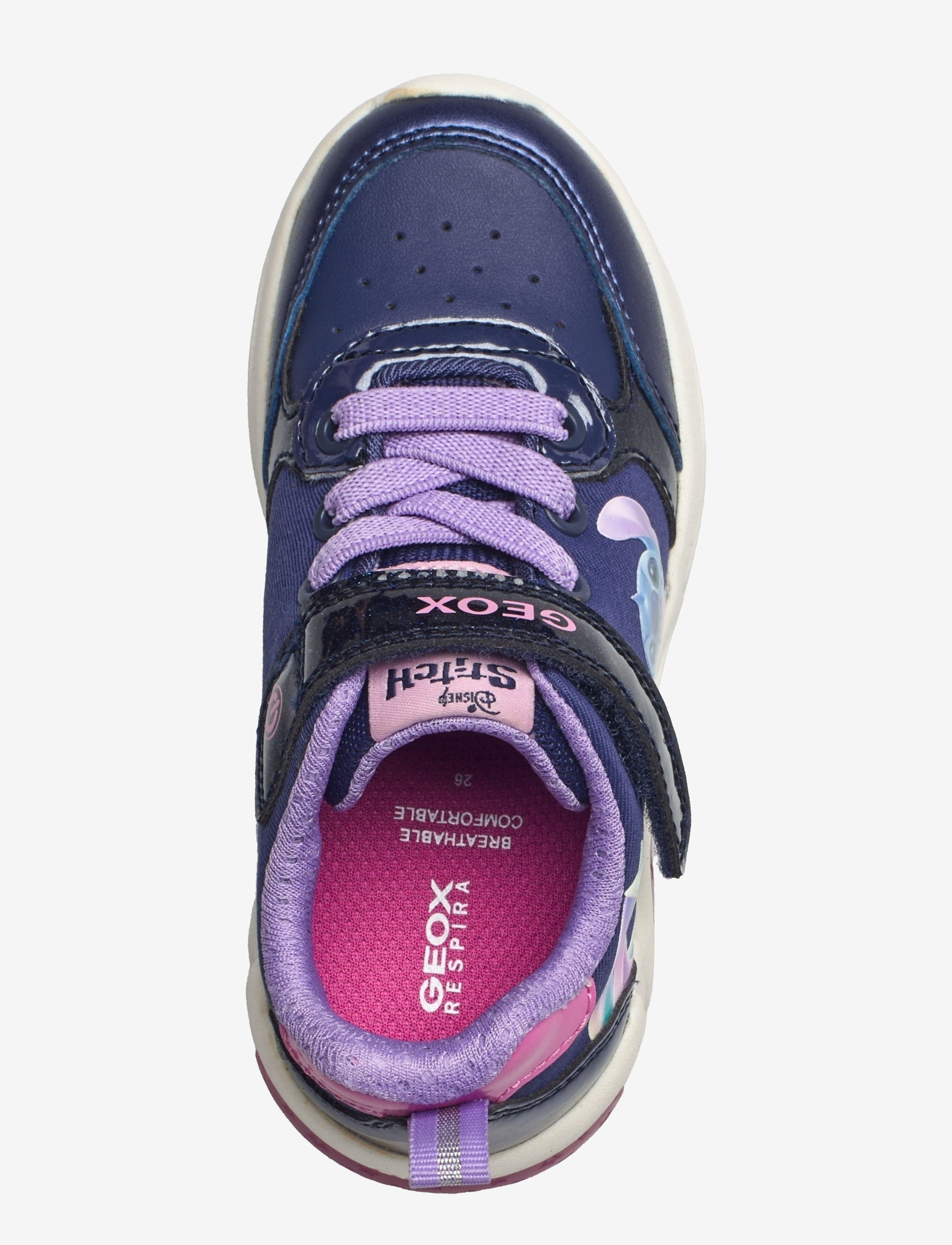 GEOX - J FADINLIGHT GIRL - navy/fuchsia - 3