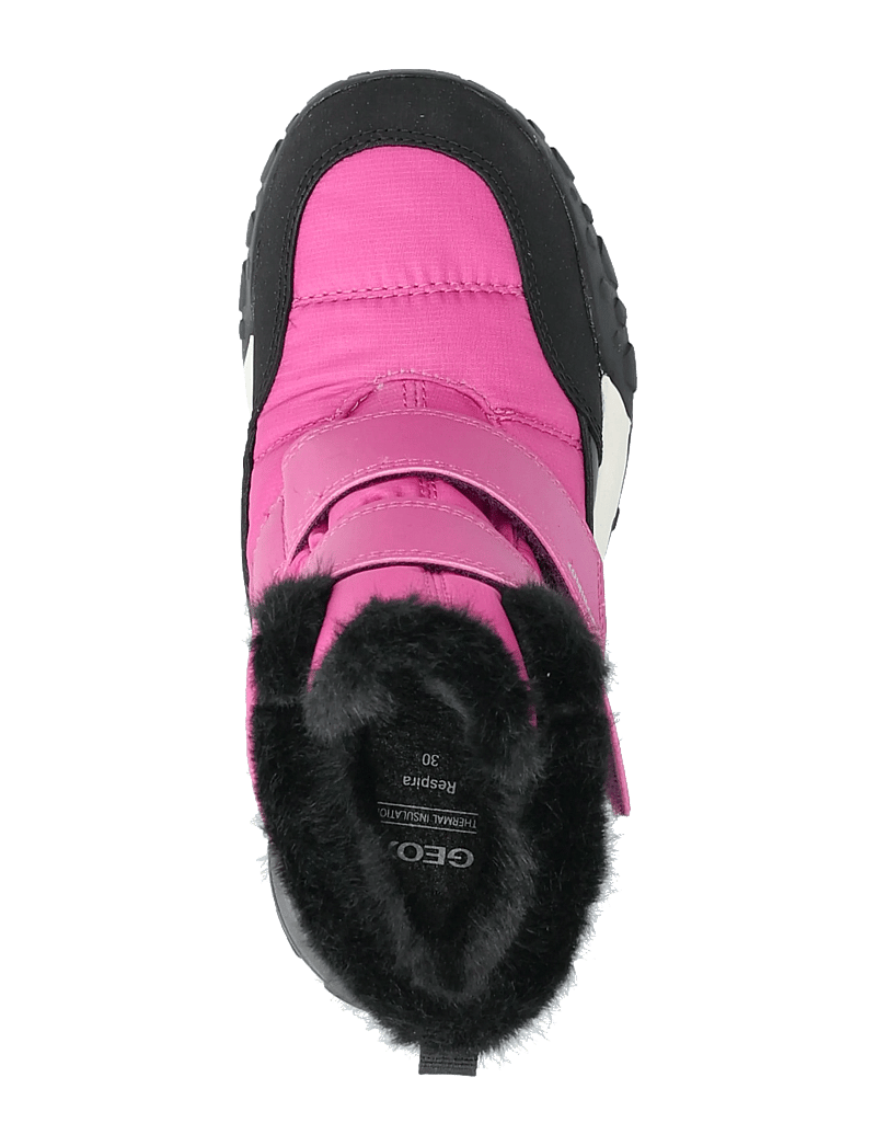 GEOX - J TREKKYUP GIRL B AB - vinterstøvler - fuch/blk - 3