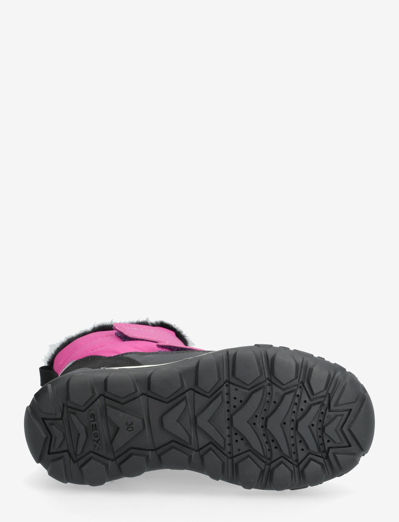 GEOX - J TREKKYUP GIRL B AB - vinterstøvler - fuch/blk - 4