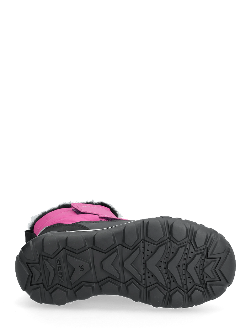 GEOX - J TREKKYUP GIRL B AB - vinterstøvler - fuch/blk - 4