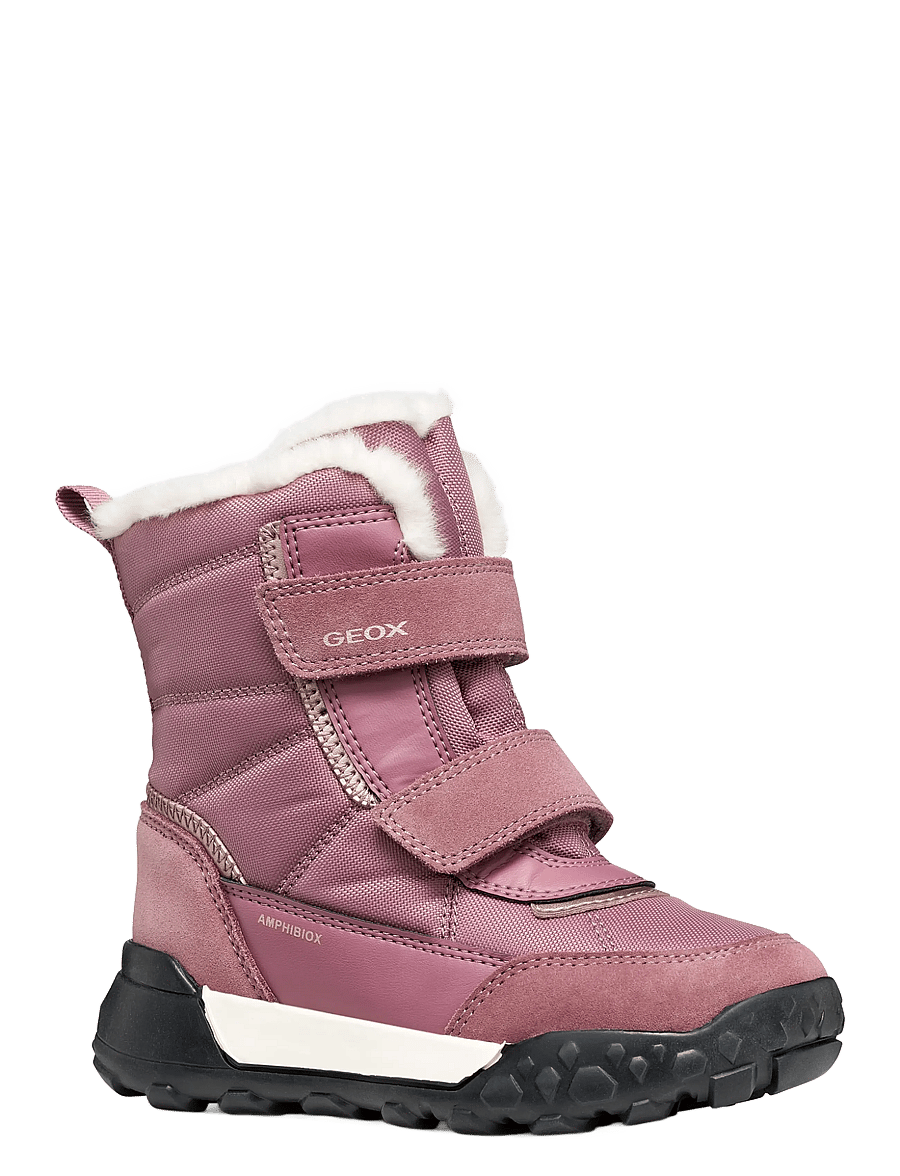 GEOX - J TREKKYUP GIRL B AB - dark rose/platinum - 0