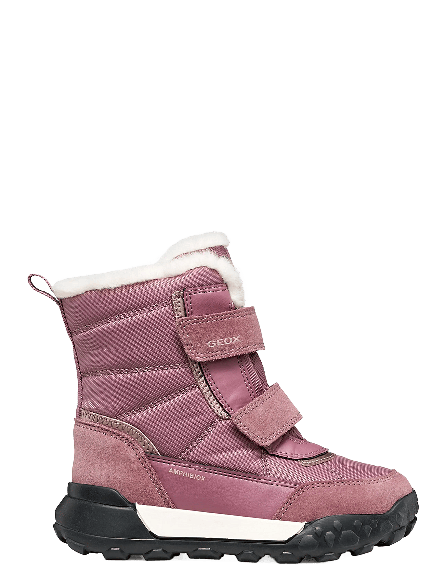 GEOX - J TREKKYUP GIRL B AB - dark rose/platinum - 1